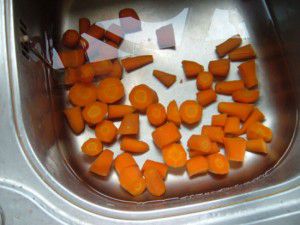 Blanching Carrots - Next Cool Quickly