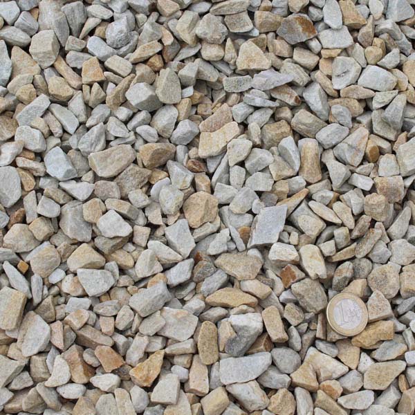 14mm Donegal Gold Quartzite Decorative Stone Chippings On Sale