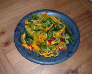 Sliced Peppers Sliced Peppers