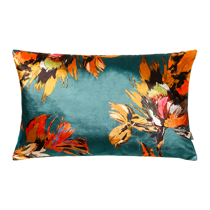 Teal Sofa Chair Cushion 35x50cm