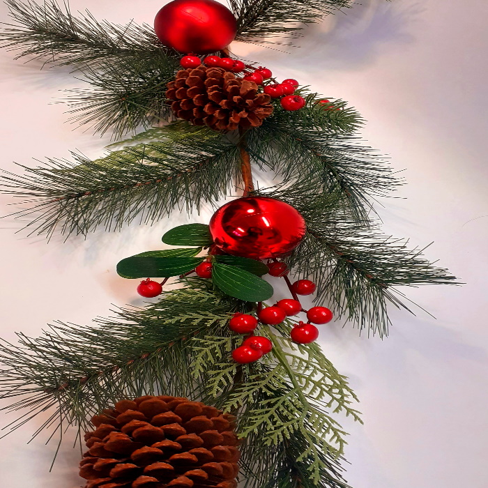 Christmas shop garland sale