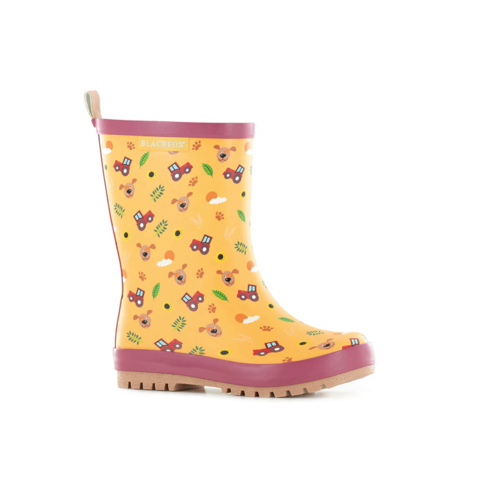 Kids Boot Robin Yellow Size 5