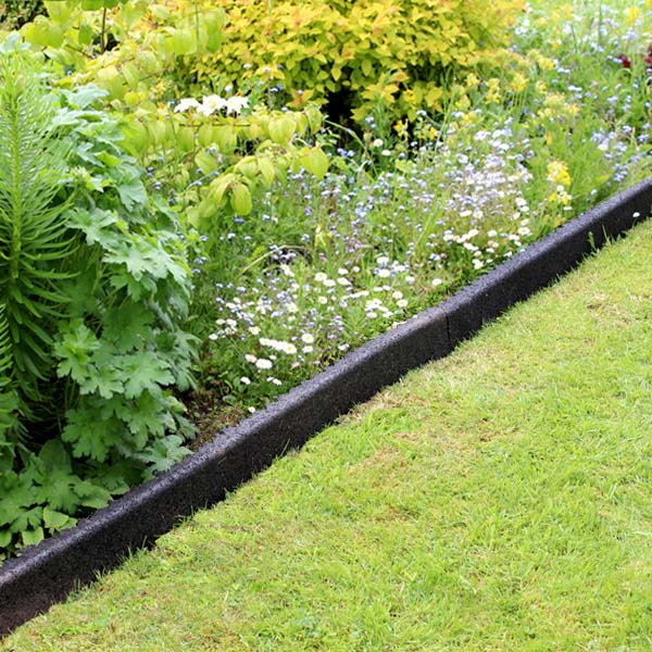 Buy Black Crumb Rubber Garden Edging Online Best Prices