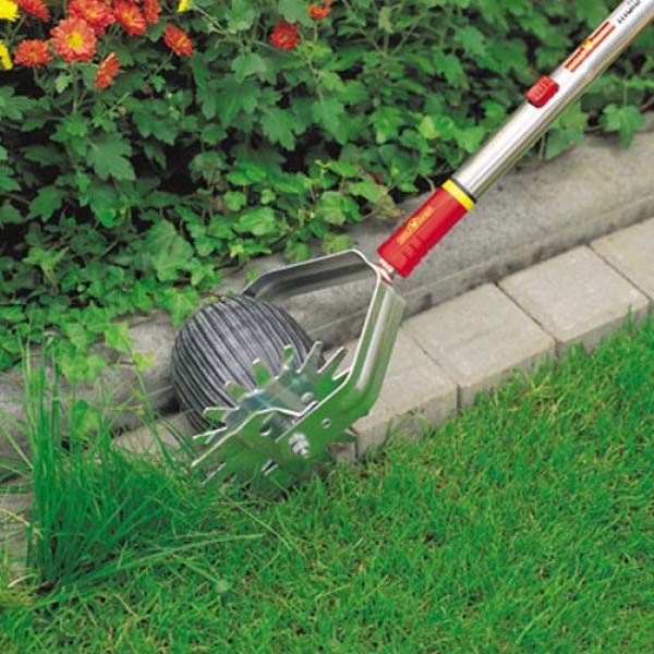 WOLF Garten RBM Lawn Edge Trimmer - Rubber Wheel Grass Edger Tool Head
