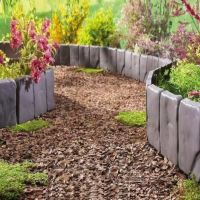 Cobble Stone Garden Edging