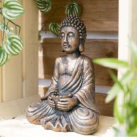Seating Buddha Garden Sculpture