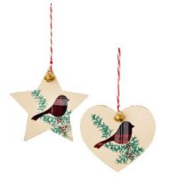 Hanging Wooden Decorations