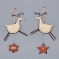 Hanging Wooden Decorations