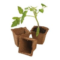 Square Fibre Plant Pots