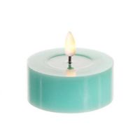 Battery Operated Tea Light (Aqua)