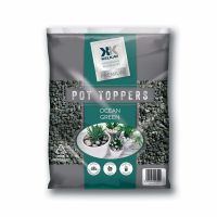 Bag of Ocean Green Pot Topper