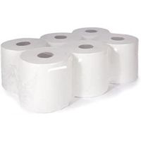 White 2-Ply Paper Rolls