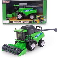 TEAMA Thunder Auto 1:32 Combine Harvester and box