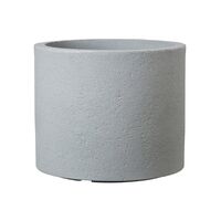 Elho Beton Low Cylinder 40cm Pot (Sand)