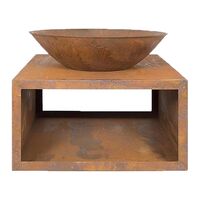 1 Moho Oxidised Steel Fire Pit (70cm)