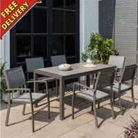 Solana 6 Seater Garden Dining Set