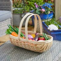 Trug Basket for Vegetables