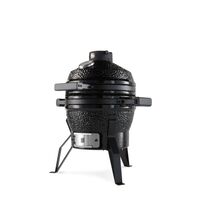 Kamado Classic 13-Inch Ceramic Charcoal Grill – Black back view