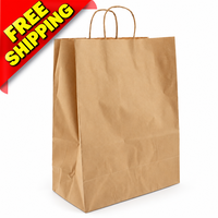 Large Kraft Paper Carrier Bags
