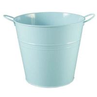 Galvanized Bucket Planter