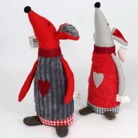 Handcrafted Christmas Mice Decoration