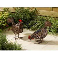 Solar Powered Garden Silhouettes