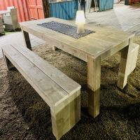 Wooden Garden Furniture Set