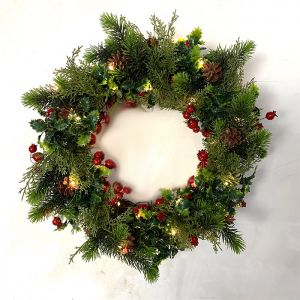 Festive Christmas Wreath