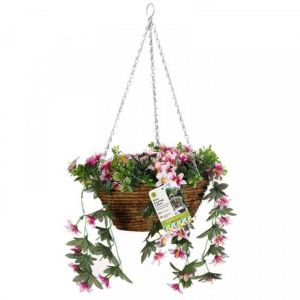 Artificial Hanging Basket Complete