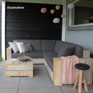 Outdoor Corner Garden Furniture Set