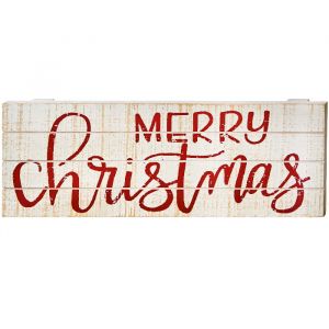 Christmas Wooden Plaque