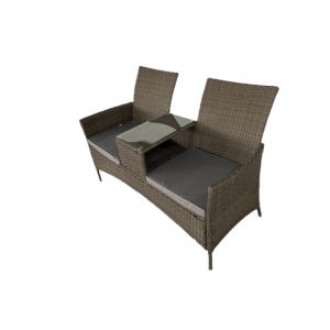 Rattan Love Chair