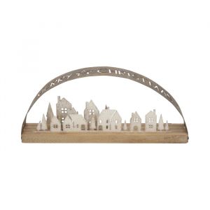 christmas-village-arch-decoration