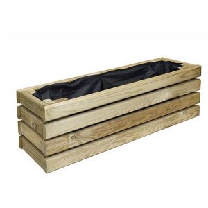 Horizon Wooden Planter