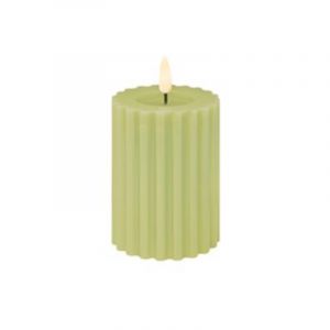 Battery Operated Candle (Sage Green)
