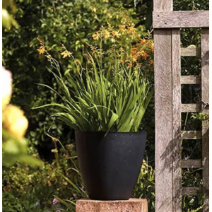 40cm Round Basalt Planter