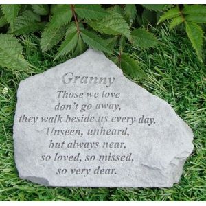 Granny Memorial Plaque