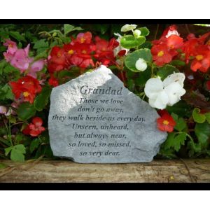Grandad Memorial Plaque