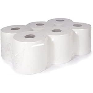 White 2-Ply Paper Rolls