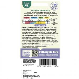 Nasturtium Trailing Seeds