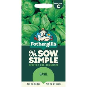 Basil Mr Fothergills Seeds