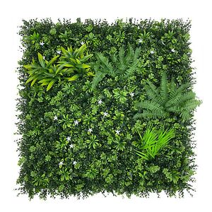Artifical tropical hedge panel 100x100cm
