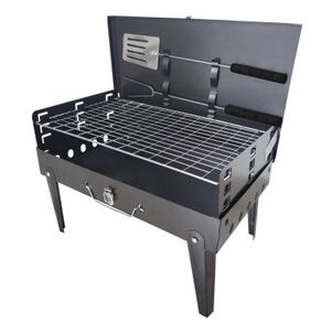 Portable Charcoal Barbecue Grill with Accessories