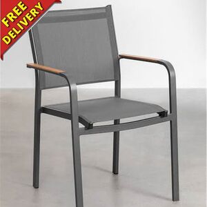 Grey Garden Chair