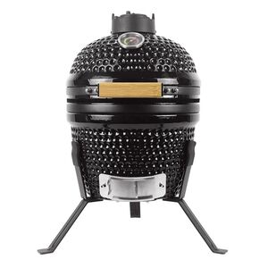 Kamado Classic 13-Inch Ceramic Charcoal Grill – Black front