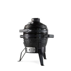 Kamado Classic 13-Inch Ceramic Charcoal Grill – Black back view