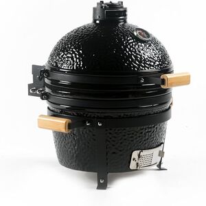 Kamado Classic 16-Inch Ceramic Charcoal Grill – Black Side view