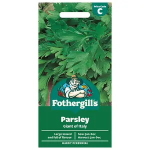 PARSLEY Giant of Italy Mr Fothergills Seeds