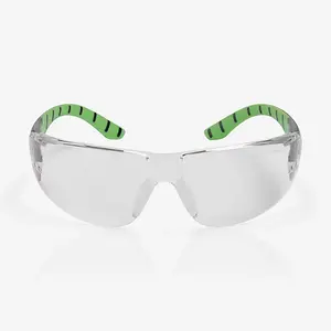 Riley Stream Green Clear - Lens Safety Glasses