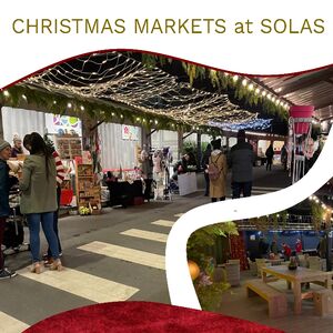 Christmas Craft Market Stall at SOLAS